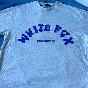 White fox shirt